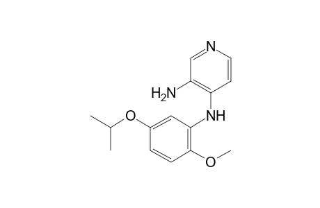 (3-amino-4-pyridyl)-(5-isopropoxy-2-methoxy-phenyl)amine