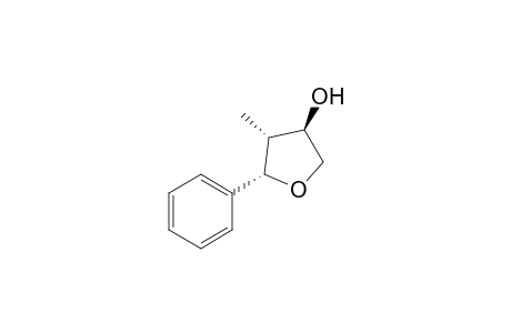 (2S*,3R*,4R*)-3-Methyl-2-phenyltetrahydrofuran-4-ol