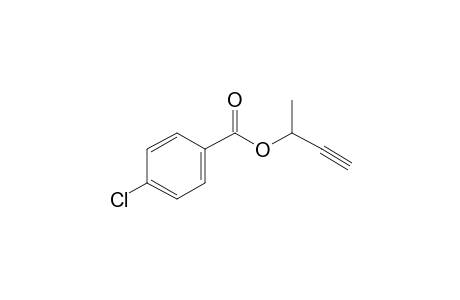 4-Chlorobenzoic acid, but-3-yn-2-yl ester