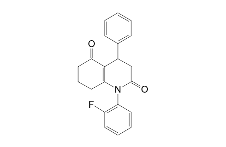 1-(2-fluorophenyl)-4-phenyl-4,6,7,8-tetrahydro-3H-quinoline-2,5-dione