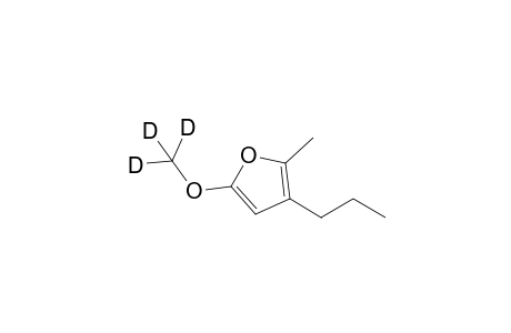 2-Methoxy-D3-5-methyl-4-propylfuran