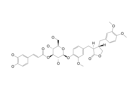 AMERICANIN;3''-O-CAFFEOYL-ARCTIIN