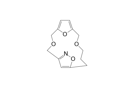 2,12-dioxa-[5](3,5)isoxazolo[3](2,5)furanophane