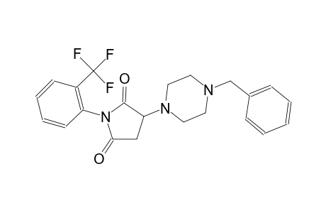 3-(4-Benzyl-piperazin-1-yl)-1-(2-trifluoromethyl-phenyl)-pyrrolidine-2,5-dione