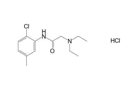 6'-chloro-2-(diethylamino)-m-acetotoluidide, monohydrochloride