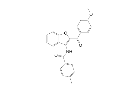 N-[2-(4-methoxybenzoyl)-1-benzofuran-3-yl]-4-methylbenzamide