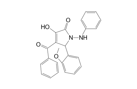 4-Benzoyl-3-hydroxy-1-phenylamino-5-methoxyphenyl-2,5-dihydro-2-pyrrolone