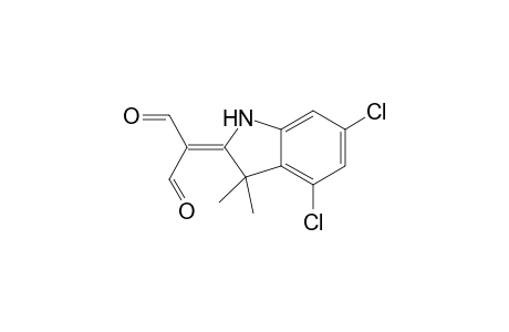 2-(4,6-Dichloro-3,3-dimethylindolin-2-ylidene)malonaldehyde