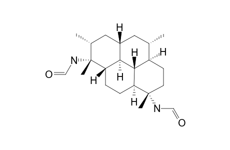(1-S,3-S,4-R,7-S,8-S,11-S,12-S,13-S,15-R,20-R)-7,20-DIFORMAMIDOISOCYCLOAMPHILECTANE