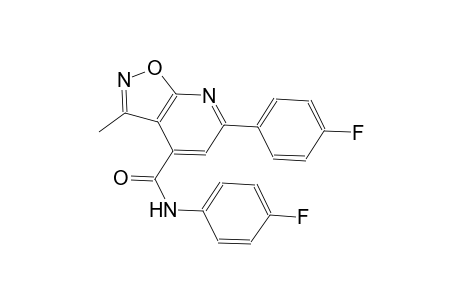 isoxazolo[5,4-b]pyridine-4-carboxamide, N,6-bis(4-fluorophenyl)-3-methyl-