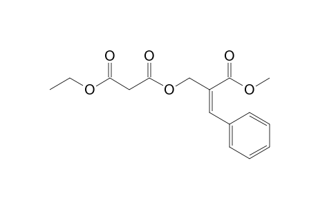 3-(Phenyl)-2-methoxycarbonyl-2-propen-1-yl .alpha.-ethoxycarbonylacetate