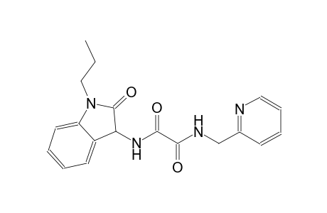 ethanediamide, N~1~-(2,3-dihydro-2-oxo-1-propyl-1H-indol-3-yl)-N~2~-(2-pyridinylmethyl)-