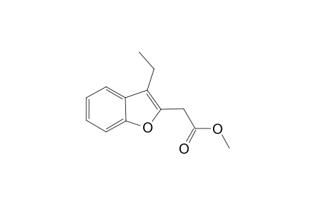 Methyl 2-(3-ethylbenzofuran-2-yl)acetate