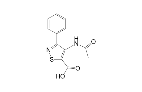4-acetamido-3-phenyl-1,2-thiazole-5-carboxylic acid