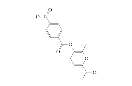 2-Acetyl-6-methyldihydropyran-5-yl p-Nitrobenzoate