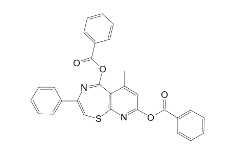 6-METHYL-3-PHENYLPYRIDO-[3,2-F]-[1,4]-THIAZEPINE-5,8-DIBENZOATE
