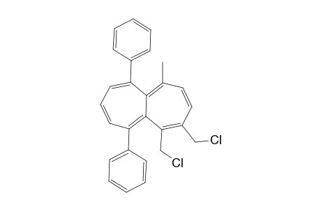 1,2-Bis(chloromethyl)-5-methyl-6,10-diphenylheptalene