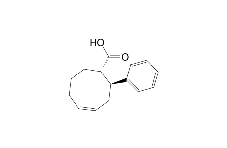 (1S,2S,4Z)-2-phenyl-1-cyclooct-4-enecarboxylic acid