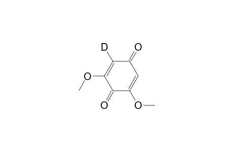 3-Deuterio-2,6-dimethoxy-1,4-benzoquinone