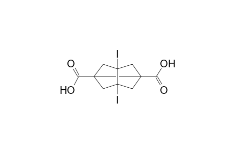 3,7-Diiodotricyclo[3.3.0.0(3,7)]octane-1,5-dicarboxylic acid