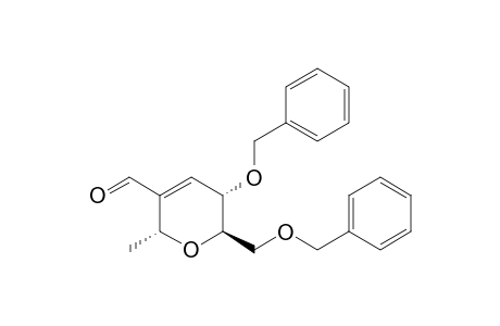 (2R,3S,6R)-2-[(Benzyloxy)methyl]-3-(benzyloxy)-5-formyl-6-methyl-2,3-dihydro-(6H)-pyran