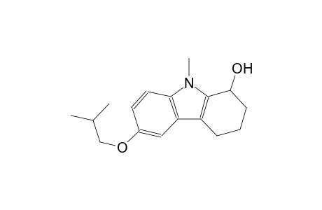 6-isobutoxy-9-methyl-2,3,4,9-tetrahydro-1H-carbazol-1-ol