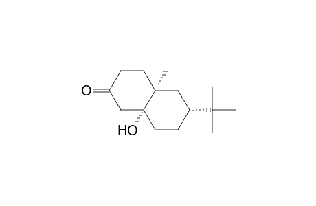 2(1H)-Naphthalenone, 6-(1,1-dimethylethyl)octahydro-8a-hydroxy-4a-methyl-, (4a.alpha.,6.alpha.,8a.alpha.)-
