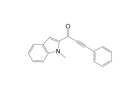 1-(1-Methyl-1H-indol-2-yl)-3-phenylprop-2-yn-1-one