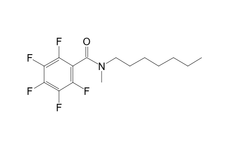 Benzamide, pentafluoro-N-methyl-N-heptyl-