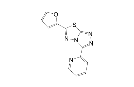 6-(2-furyl)-3-(2-pyridinyl)[1,2,4]triazolo[3,4-b][1,3,4]thiadiazole