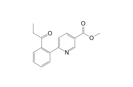 6-(2-propionylphenyl)nicotinic acid methyl ester