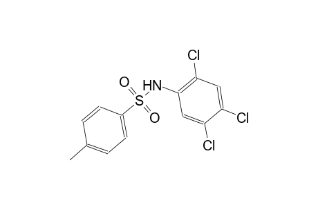 benzenesulfonamide, 4-methyl-N-(2,4,5-trichlorophenyl)-