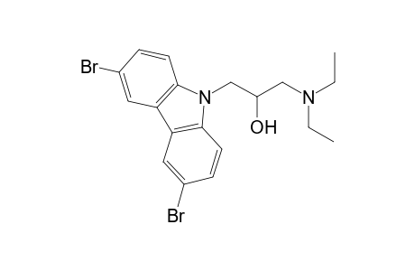 1-(3,6-dibromo-9-carbazolyl)-3-(diethylamino)-2-propanol