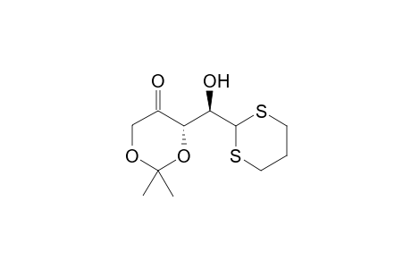 (S)-4-((R)-[1,3]Dithian-2-yl-hydroxy-methyl)-2,2-dimethyl-[1,3]dioxan-5-one
