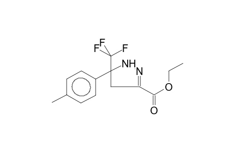 3-CARBETHOXY-5-TRIFLUOROMETHYL-5-(PARA-TOLYL)-2-PYRAZOLINE