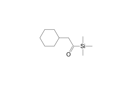 2-cyclohexyl-1-trimethylsilyl-ethanone