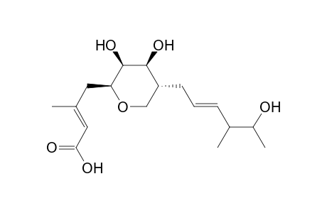 2-Butenoic acid, 3-methyl-4-[tetrahydro-3,4-dihydroxy-5-(5-hydroxy-4-methyl-2-hexenyl) -2H-pyran-2-yl]-, [2S-[2.alpha.(E),3.beta.,4.beta.,5.alpha.(2E,4S*,5R*)]]-