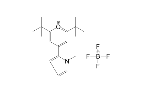 2,6-ditert-butyl-4-(1-methyl-1H-pyrrol-2-yl)pyrylium tetrafluoroborate