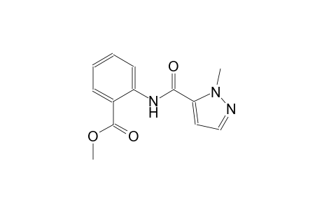 methyl 2-{[(1-methyl-1H-pyrazol-5-yl)carbonyl]amino}benzoate