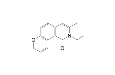 2-ethyl-3-methyl-8H-pyrano[2,3-h]isoquinolin-1-one