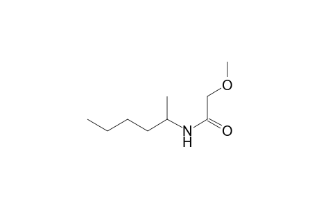 N-(2-hexyl)-2-methoxyacetamide