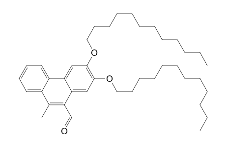 6,7-bis( Dodecyloxy)-10-methyl-9-phenanthrenecarbaldehyde