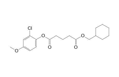 Glutaric acid, 2-chloro-4-methoxyphenyl cyclohexylmethyl ester