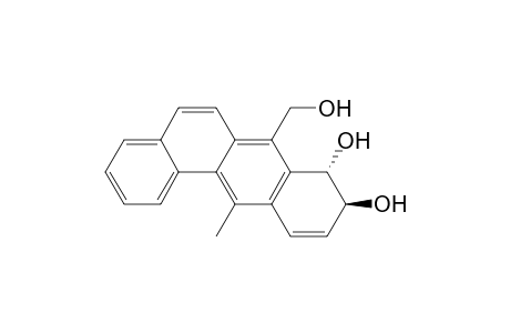 (8S,9S)-12-methyl-7-methylol-8,9-dihydrobenz[a]anthracene-8,9-diol