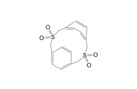 3,10-Dithiatricyclo[10.2.2.2(5,8)]octadeca-5,7,12,14,15,17-hexaene 3,3,10,10-tetraoxide