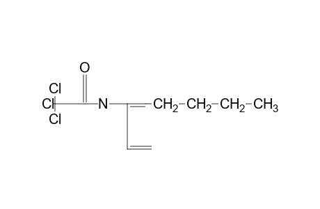 (E)-2,2,2-TRICHLORO-N-(1-VINYL-1-HEXENYL)ACETAMIDE