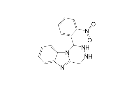 1-(2-Nitrophenyl)-1,2,3,4-tetrahydro[1,2,4]triazino[4,5-a]benzimidazole