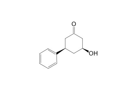 (3S,5R)-3-hydroxy-5-phenylcyclohexanone