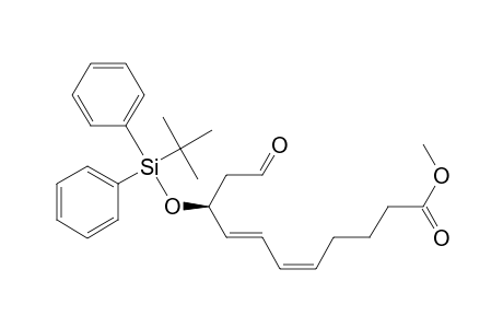 Methyl 9(S)-[(tert-butyldiphenylsilyl)oxy]-11-oxo-5(Z),7(E)-undecadienoate