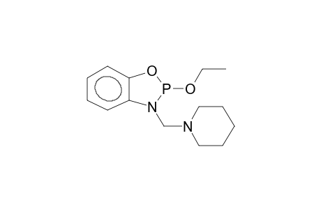 3-PIPERIDINOMETHYL-2-ETHOXY-4,5-BENZO-1,3,2-OXAAZAPHOSPHOLANE